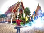 กองสาธารณสุขเเละสิ่งเเวดล้อม ออกพ่นหมอกควันป้องกันยุงลาย ณ ช